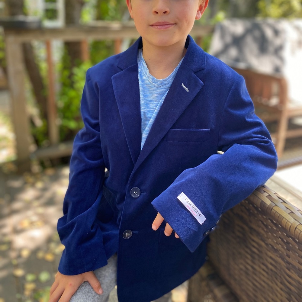 Isaac Mizrahi Kids Single Breasted Blazer